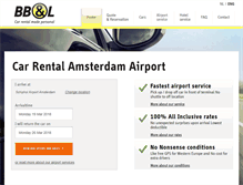 Tablet Screenshot of bblcarrental.com